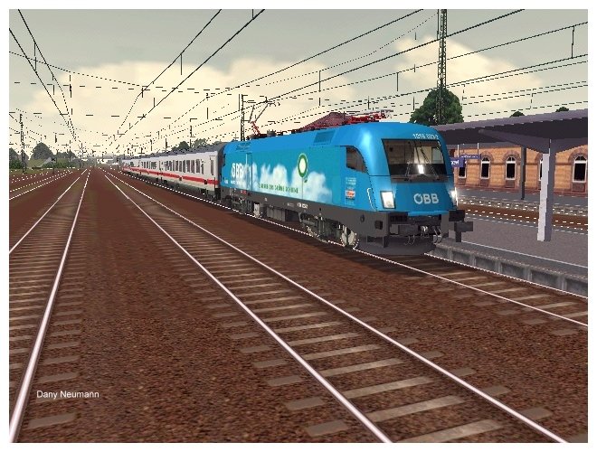 1016 023 der BB mit IC im Bahnhof Villingen in Richtung Offenburg. Strecke: Durch den Schwarzwald nach Offenburg von Halycon.