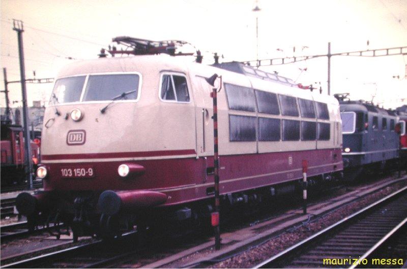 103 150 - Basel Bad SBB - 14.03.1988