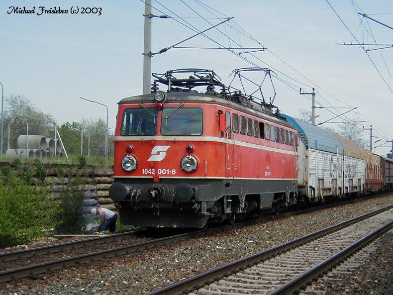1042 001-6, am 29.April 2003 bei Oberlaa