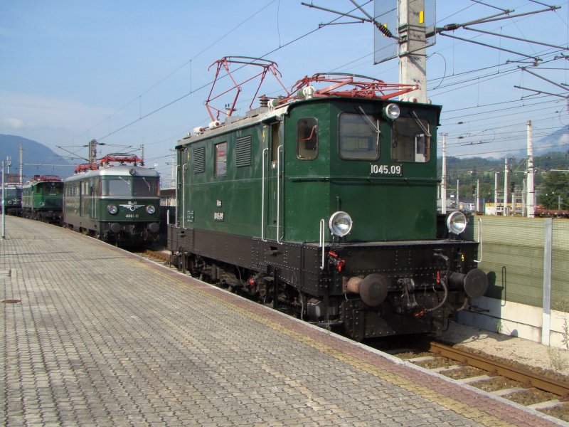1045.09 in Wörgl Hbf.24.08.2008 - Bahnbilder.de