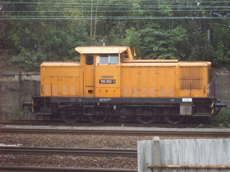 106 992 des VSE Schwarzenberg im HBF Chemnitz