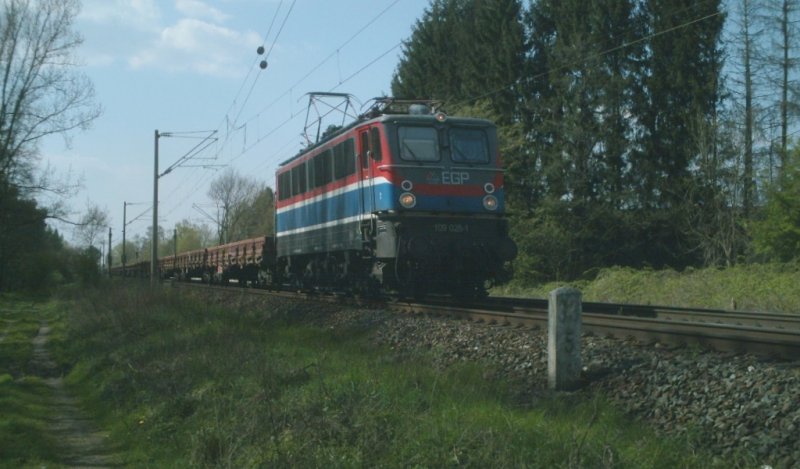 109 028-1 H�he Peine am 23.04.2008