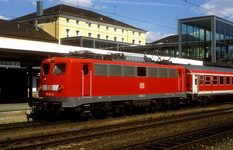 110 114  Regensburg Hbf  03.09.03