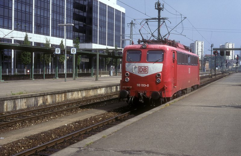 110 193 Stuttgart Hbf. 24.08.1997
