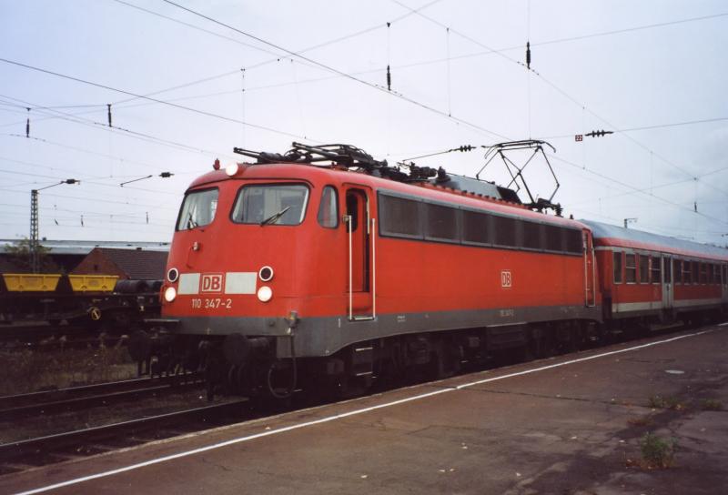 110 347 mit RB nach Trier in Homburg/Saar. An dieser stelle f�hrt seit dem Fahrplanwechsel auch ein 425/426.