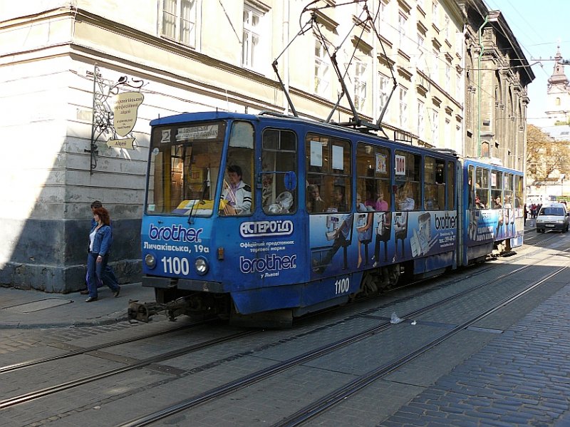 1100 auf der Vul. Ruska 17-09-2007.