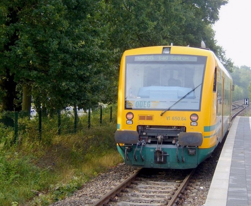 11.08.2009 Bad Saarow Pieskow, VT 650, OE 84008 Fuerstenwalde - Bad Saarow Pieskow.