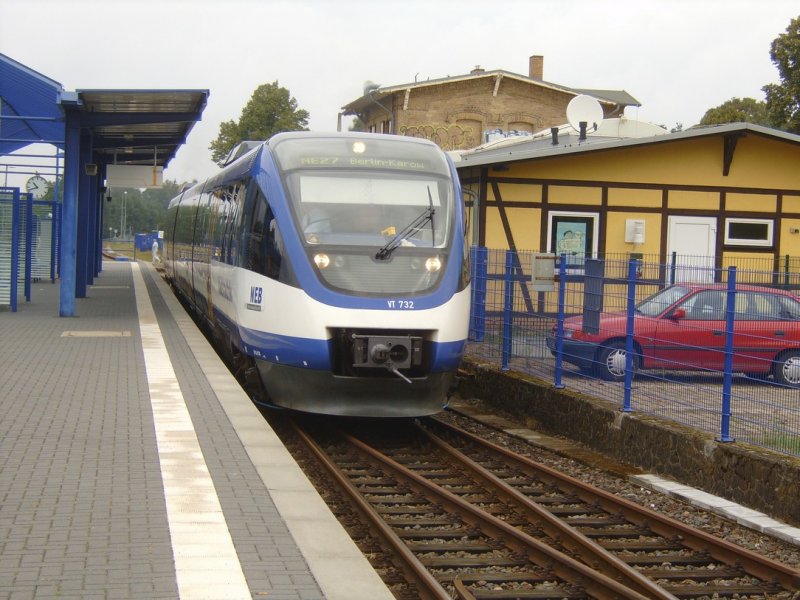 11.08.2009 BR 643,Basdorf, NEB Gross Schoenebeck - Berlin Karow