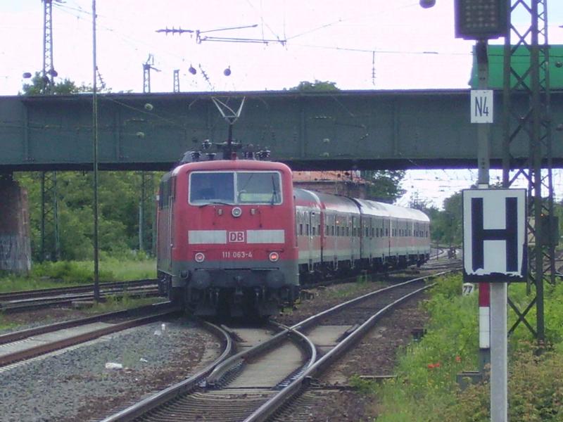 111 063 in Mannheimj Friedrichsfeld.