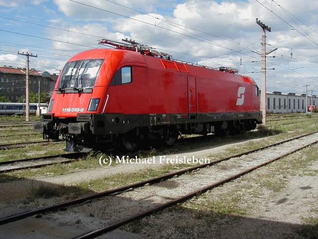 1116 010-8; Traktion Wien Nord; 10-09-2001