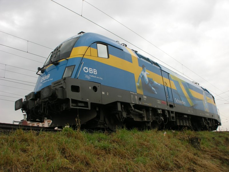 1116-029 auf der verl�ngerten Vierten. Knittelfeld 04.11.2008