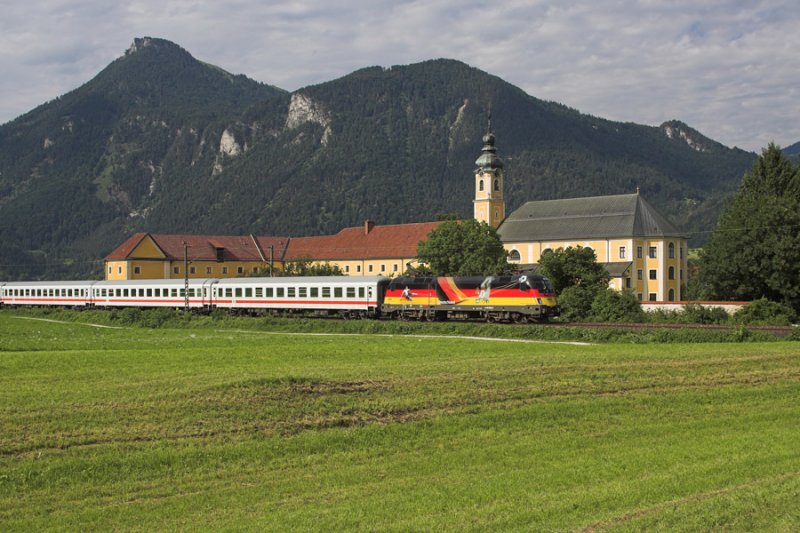 1116 036 im Juli 2008 in der Nhe von Oberaudorf.