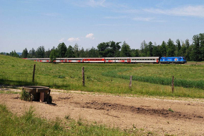 1116 080 (EM - UEFA) mit D 15163 vor bersee (22.06.2008)