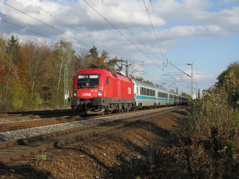 1116 101 mit EC 112 am 20.10.2008 in Haar (bei M�nchen).