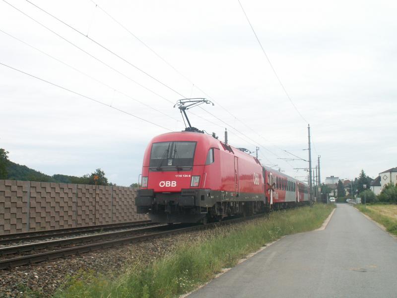1116 134-6 von Linz Hbf, Aug. 2005, Minolta Dimage Z3
