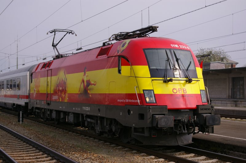 1116 232  Spanien-Taurus  am 12.04.2008 in Freilassing