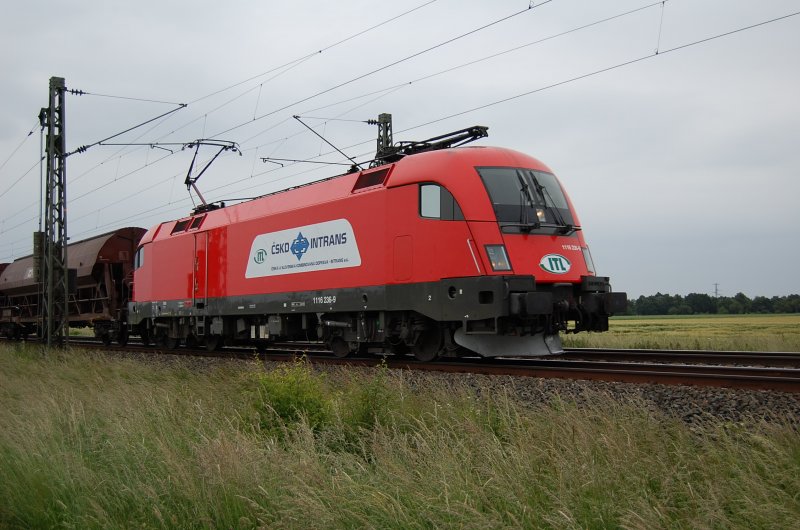 1116 236-9 ITL Taurus am 06.06.2009 bei Woltorf