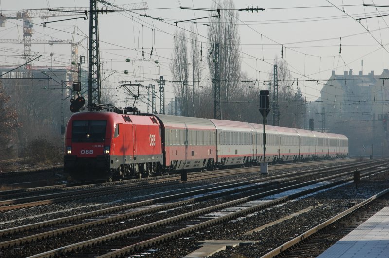 1116 255 am 31.12.08 mit EC 262 aus Wien am Heimeranplatz