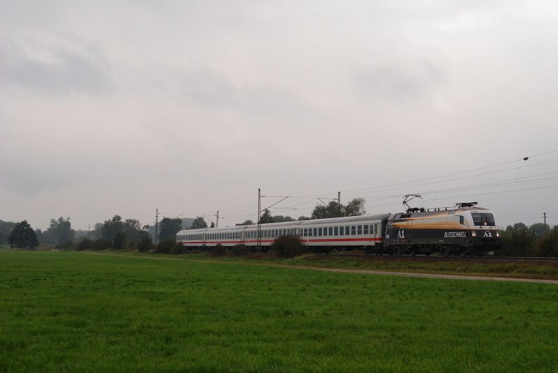 1116 280 (A1) mit EC 115 (Ersatzzug) vor bersee (26.09.2007)