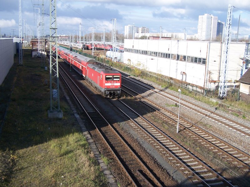 112 120 mit einen RE nach Eisenhttenstadt am 15.11.07