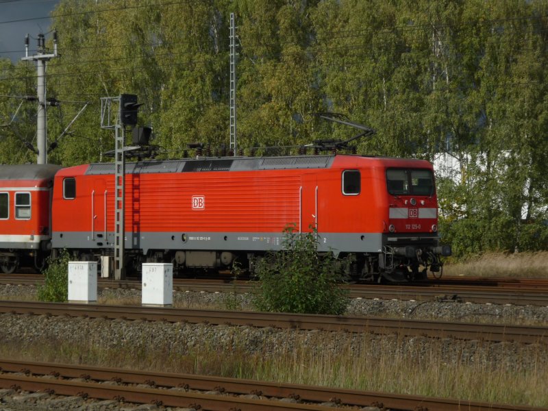 112 125-0 als RE nach Hannover Hbf im Bahnhof Gifhorn Sd.