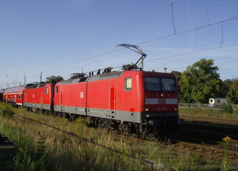 112 133-4 am 07.08.2008 in Guben