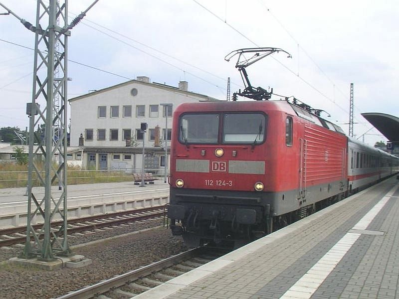 112124 mit einem IC in Lutherstadt Wittenberg.
