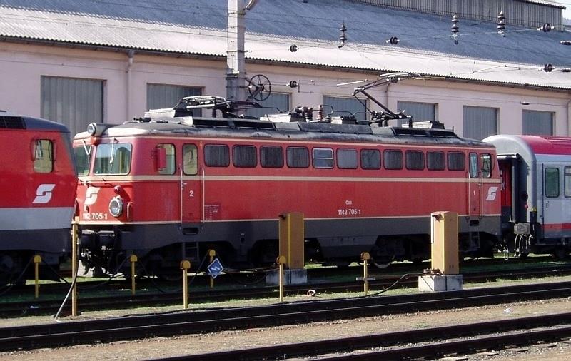 1142.705 am Standort Graz-Traktion am 21.3.2004