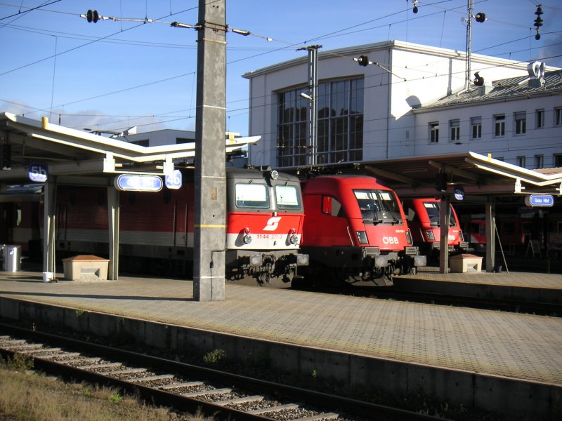 1144 und Taurus am 30.10.2006 in Graz