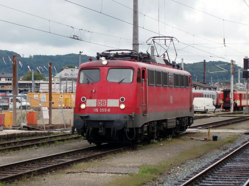 115 355-0 in Salzburg. 20.08.07