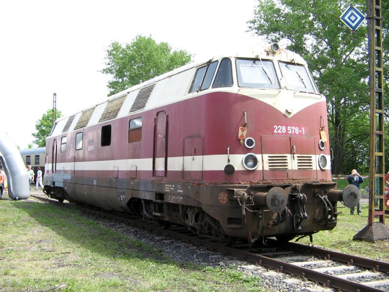 118 578 ist ganz sch�n angerostet, Weimar 26.05.07