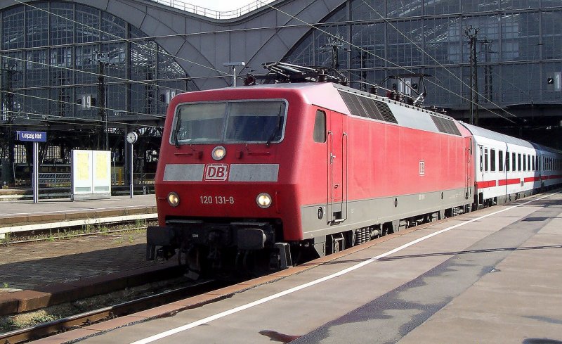 120 131 - Leipzig Hbf - Datum: 02.08.2006 