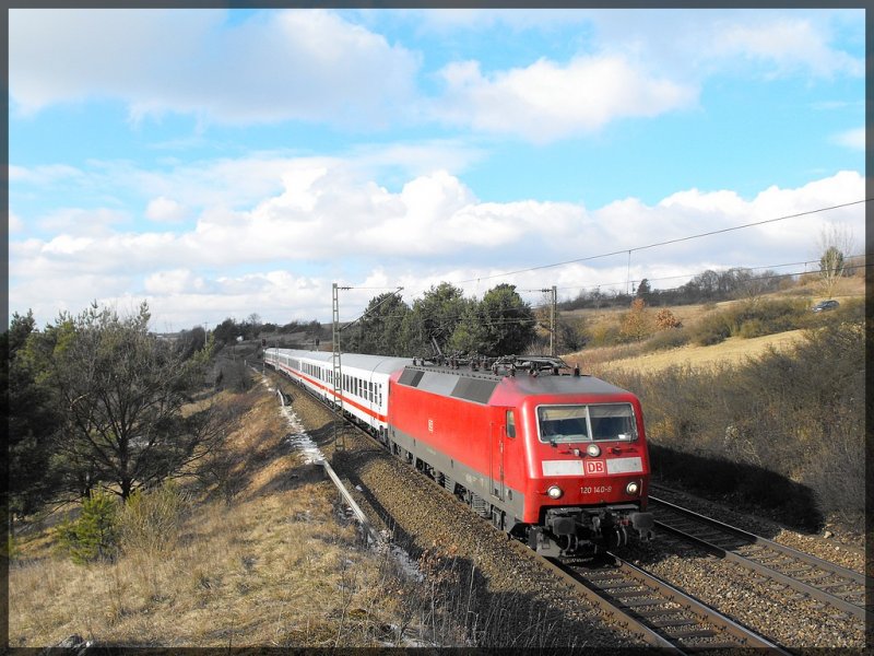 120-140 am IC  Rottaler Land  von Hamburg nach Mhldorf der nur Samstags verkehrt.