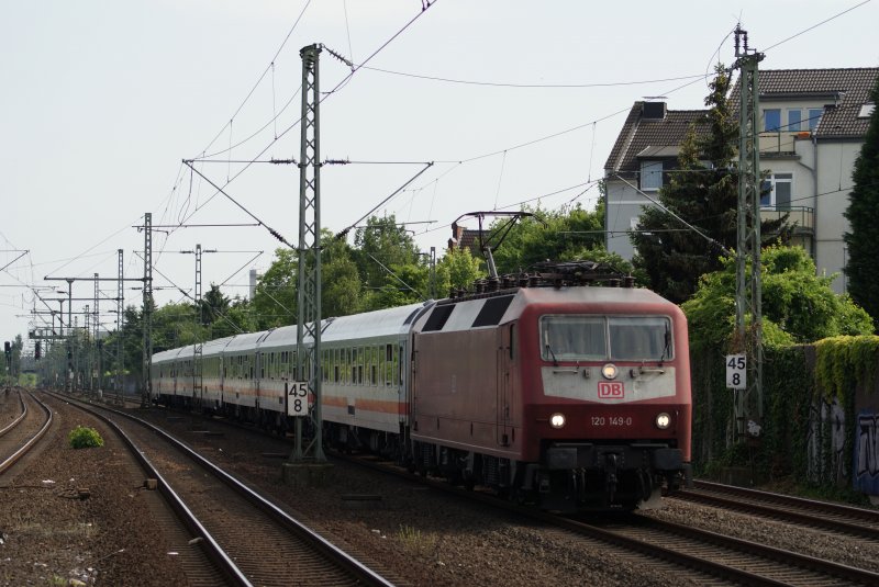 120 149-0 (or) mit I in Unterrath am 24.05.2009
