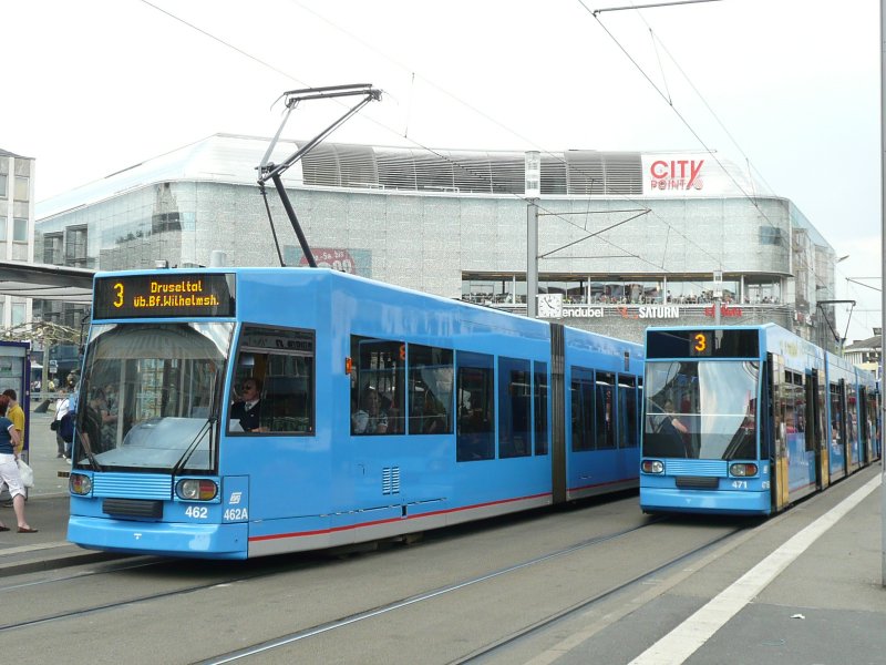 13.05.08,KVG 462 und 471 in Kassel.