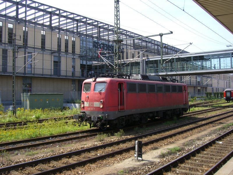 139 131 fuhr am 14.08.2007 LZ durch Regensburg.