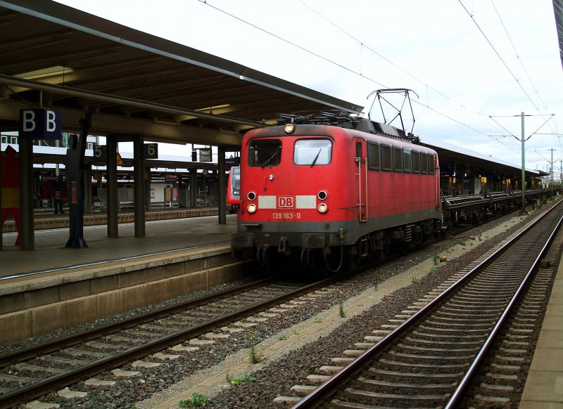 139 163 durchfhrt Braunschweig Hbf richtung Hannover (29.8.2007) (berarbeitet)