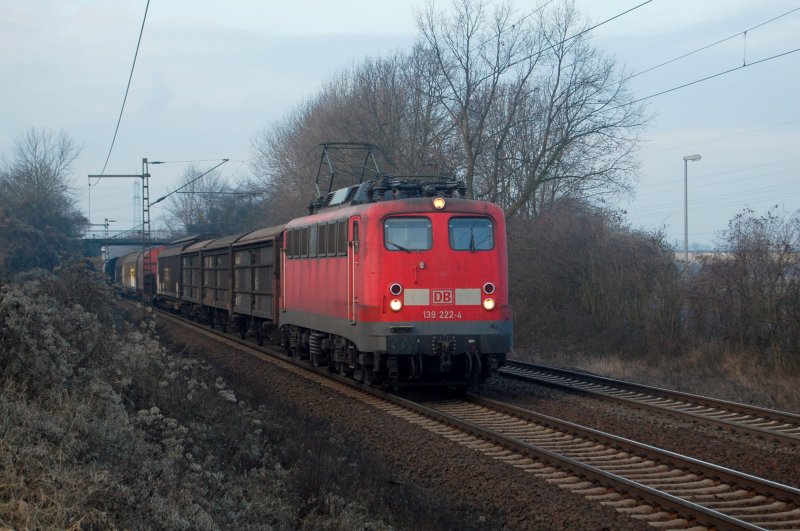 139 222 mit gem.GZ am 17.01.2009 durch Ahlten -> Lehrte