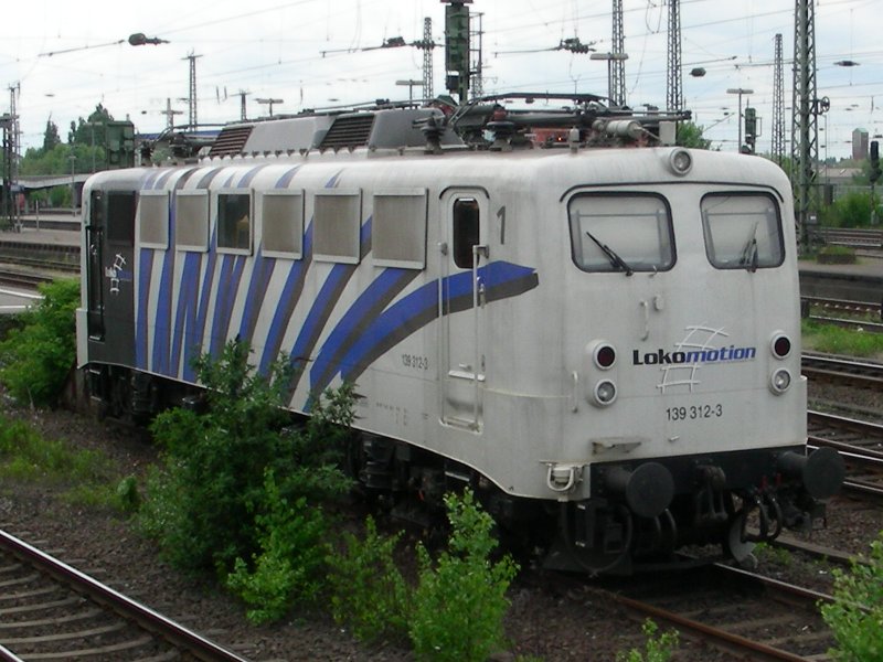 139 312 abgestellt in Hamm am 27.04.09