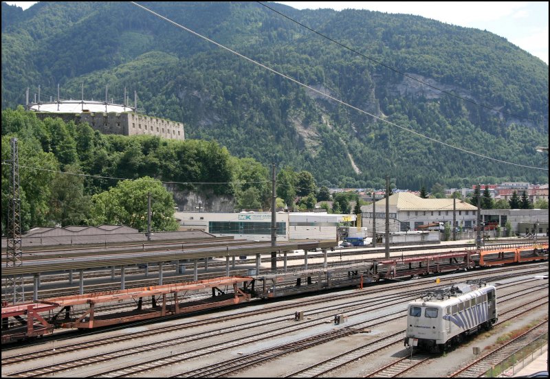 139 312 wartet am Mittag des 25.06.08 in Kufstein auf neue Aufgaben.