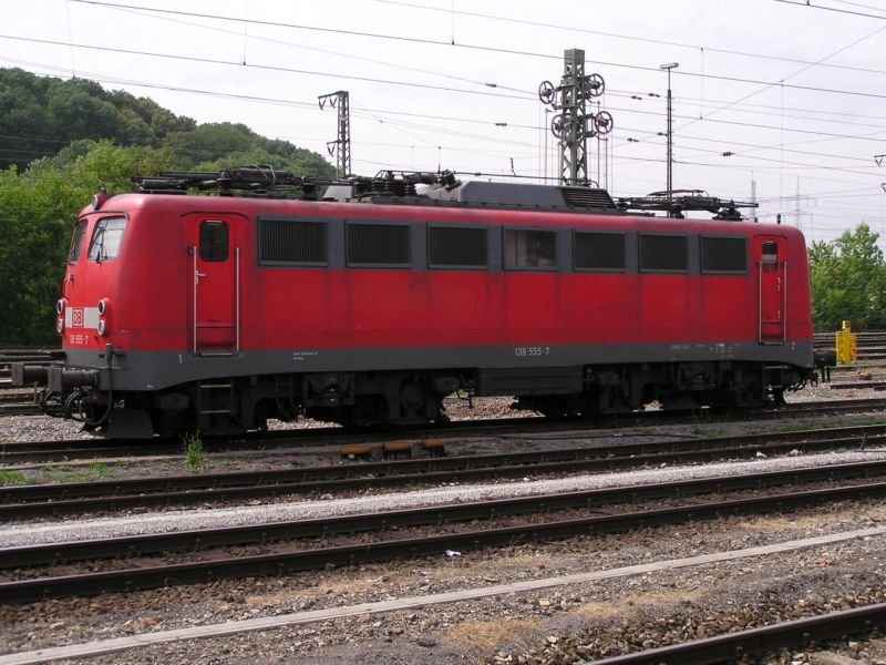 139 55-7 abgestellt in Plochingen (09.08.2004)