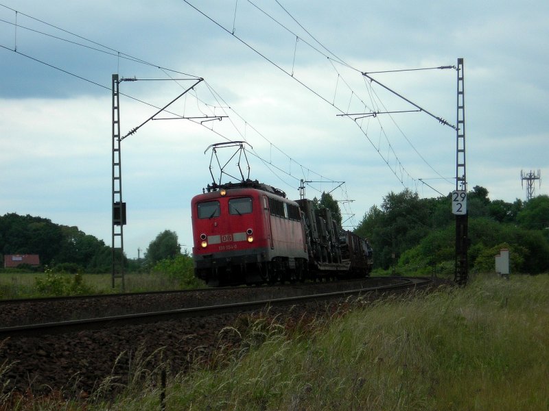 139 554 mit einem Militrzug in Haste