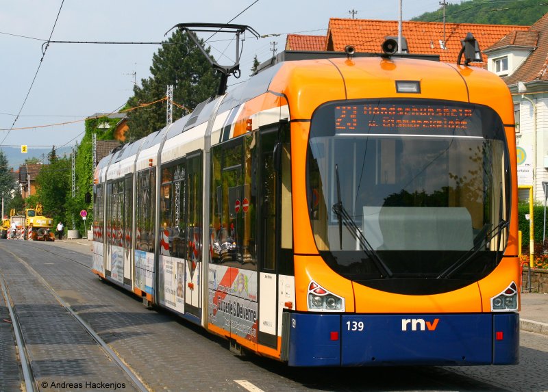 139 als 23 nach Handschuheim bei HD Markscheide 2.5.09