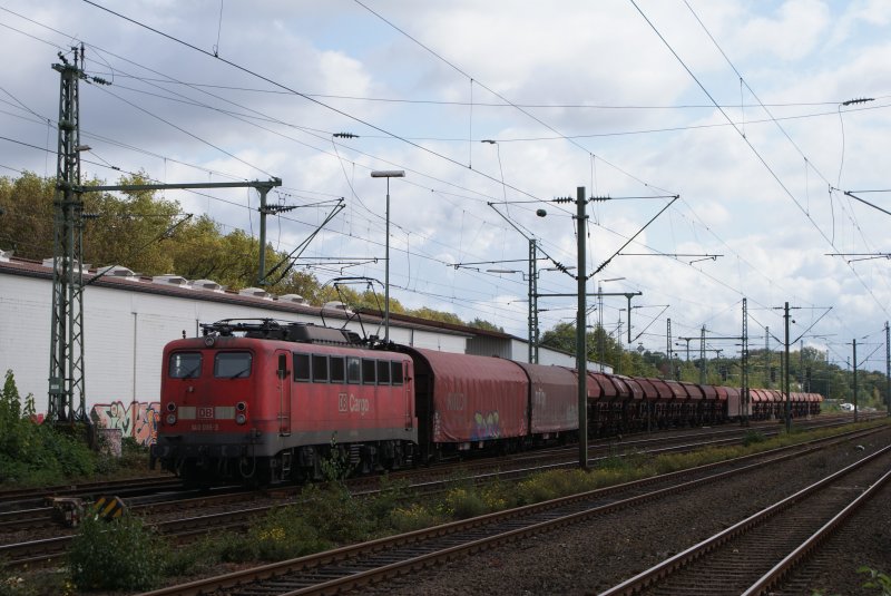 140 018-3 mit gem. GZ in Dsseldorf Eller am 01.10.2008
