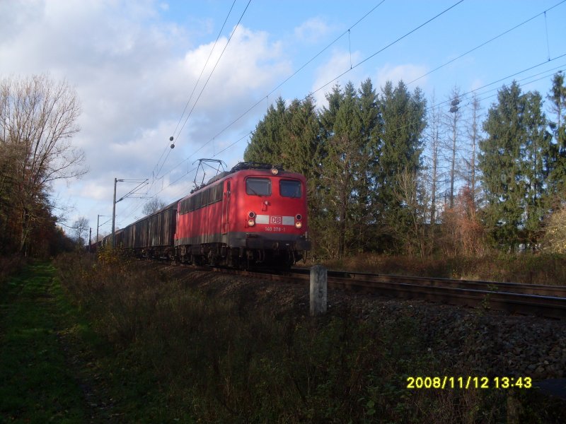 140 378-1 H�he Peine im November 2008