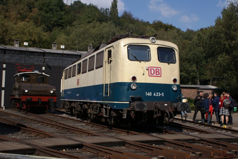 140 423-5 beim Museumstag 1 in Bochum Dahlhausen am 20.09.2008