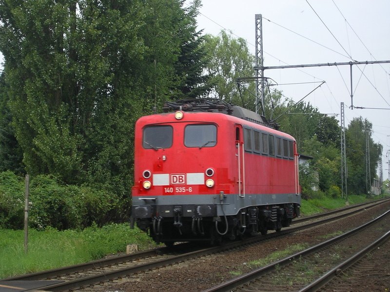 140 535-6 fhrt LZ von Wanne Eickel nach Bochum Nord.(07.08.2008)