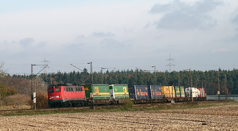 140 656 | Containerzug | 08. November 2008 | Waghusel