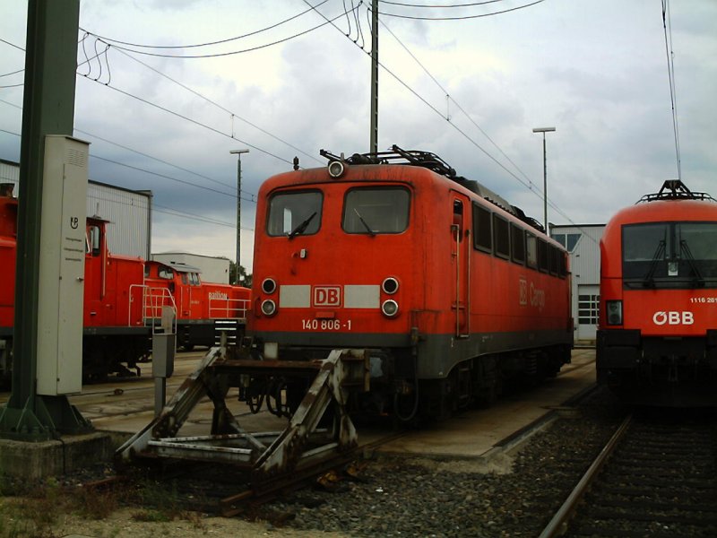 140 806 im Rbf K�ln Gremberg, 02.09.2006
