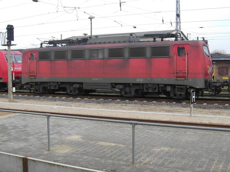 140 814-5 am 16.03.07 in Wismar.
<a href= http://staedte.kaposo.de  target= _blank ><img src= http://www.Bahnbilder.de/counter/counter_new.php?key=198421205  alt= St&auml;dte auf Kaposo  title= St&auml;dte auf Kaposo  border= 0  /></a>